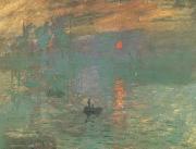 Claude Monet Impression Sunrise (mk09) oil